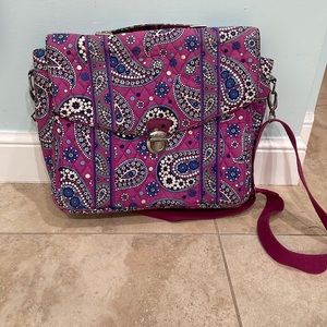 Vera Bradley Laptop Bag Boysenberry
